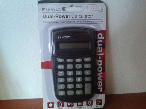 Calculator dual-power