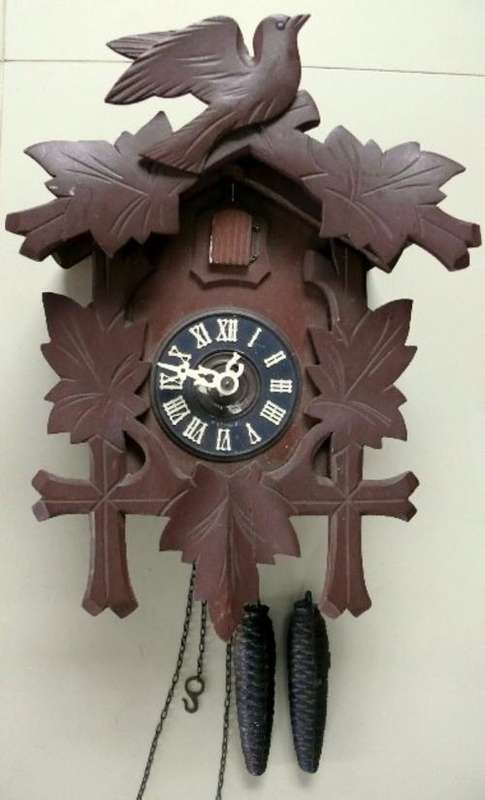 GERMAN "REGULA" CUCKOO CLOCK,Pls see all images &information...