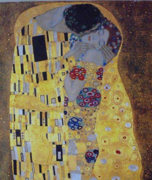 THE KISS,GUSTAV KLIMT,1907-08.PRINT,POSTER
