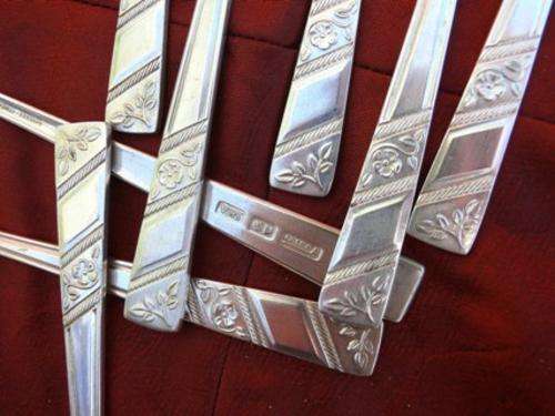 12 PIECE FISH SET,SHEFFIELD ,ENGLAND