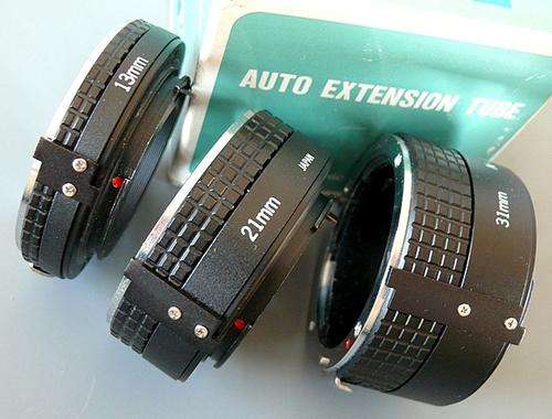 PANAGOR.AUTO EXTENSION TUBES,FIT NIKON. IN BOX.UNUSED.