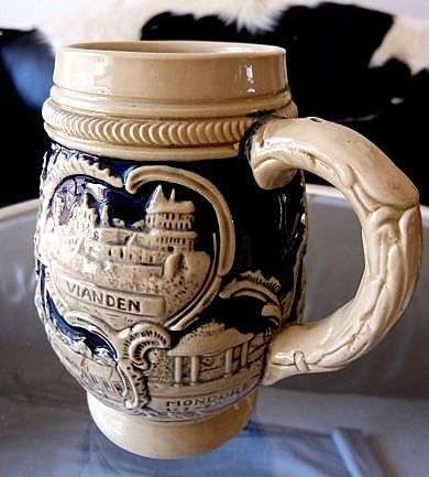 VINTAGE TANKARD. LUXEMBOURG...EXC. CONDITION