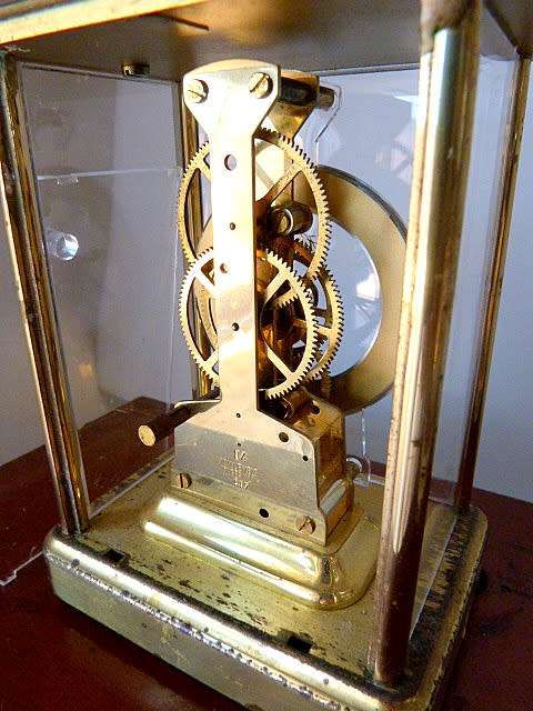 VINTAGE HERMLE, GERMAN CARRIAGE CLOCK, WORKING