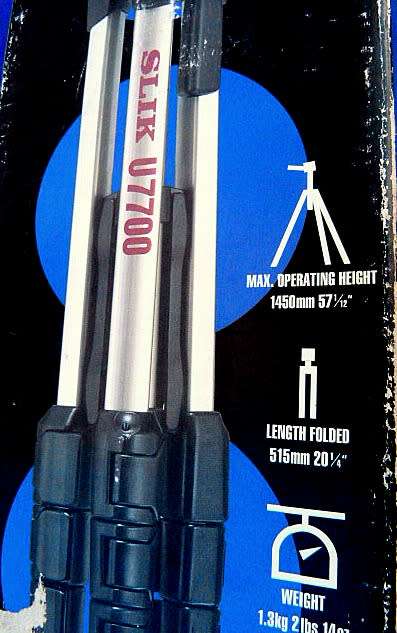 " SLIK" TRIPOD 07700. IN EXCELLENT CONDITION,VALUE 1200