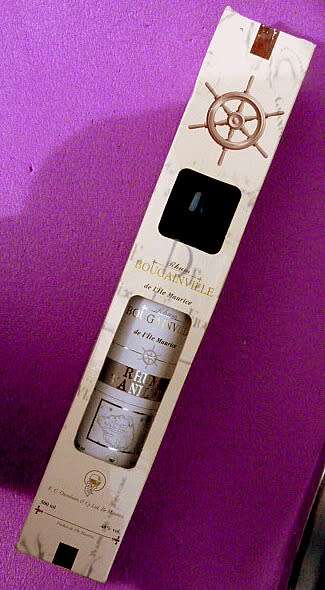 RHUM VANILLE ,BOUGAINVILLE DE I'ILE MAURICE, 500 ML BOXED
