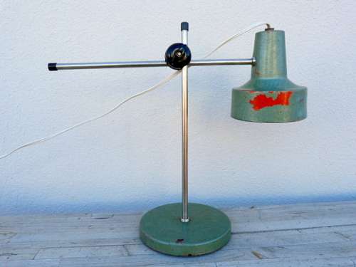RETRO DESKLAMP," ALEXANDER LAMP", GREEN, WAS ORIGINAL RED