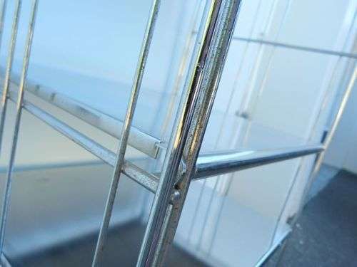 STAINLESS STEEL SHELF FROM GERMANY, COLLAPSABLE