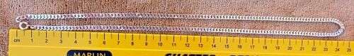 STERLING CHAIN, VINTAGE LINK, CONDITION AS NEW.