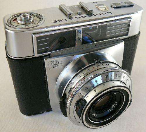 ZEISS IKON CONTESSA "LKE" WITH CARL ZEISS TESSAR 2,8/50,MADE IN GERMANY 1963-1965