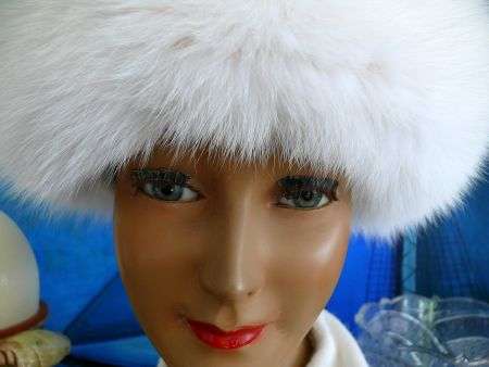 ANGORA HAT WITH REAL FUR,"CHARLES MULLER ",SWITZERLAND,CREATING...