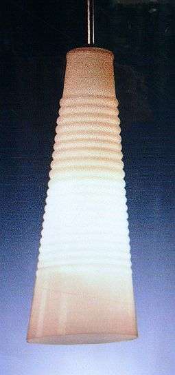 MILK GLASS LAMP;NOT USED // (PRICE R 750 IN SHOP)