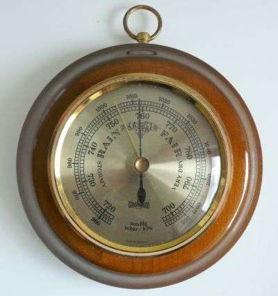 BAROMETER;MADE IN GERMANY;DIAMETER 13cm