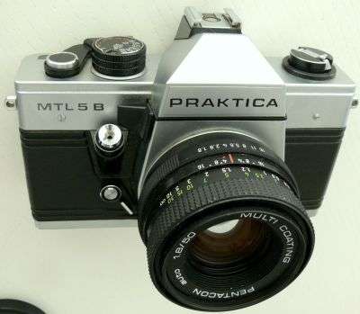 PRAKTICA MTL 5B WITH PENTAGON LENS// Pls check all pics and info...