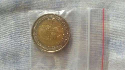 UNCIRCULATED 2008 mandela five rand birthday coin.sealed in ziplock bag