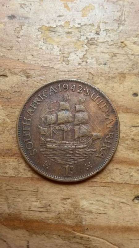 1942 UNION ONE PENNY FOR SALE