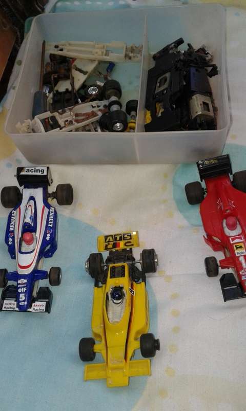 HUGE POLISTILL SCALEXTRIC SET.LOTS OF EXTRAS