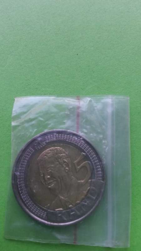 2008 MANDELA R5 UNCIRCULATED COIN FOR SALE