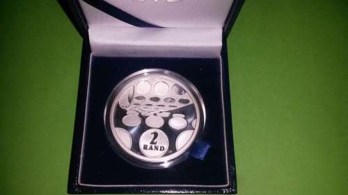 1992 proof silver MINT TECHNOLOGY R2 COIN.LIMITED EDITION CROWN