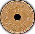 A VERY NICE 1931 2 ORE COIN FROM DANMARK FOR SALE AT R1 START
