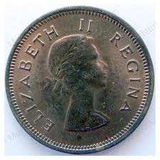 1953 quarter penny from R.S.A. in a nice condition AT R1 START