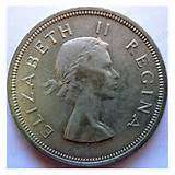 ### 1955 one penny R.S.A. in great condition ###