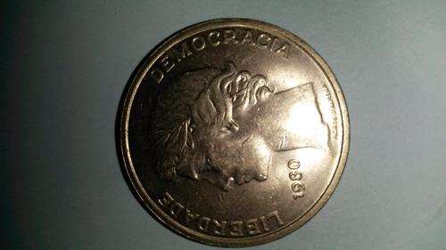 HUGE 1980 25 esc portugal coin in SUPERB condition