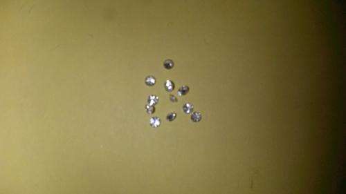 NATURAL DIAMONDS, eleven 1.8mm VVS2 round cut.free postage