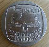 GREAT CONDITION 1994 inauguration R5 coin at crazey R1 START