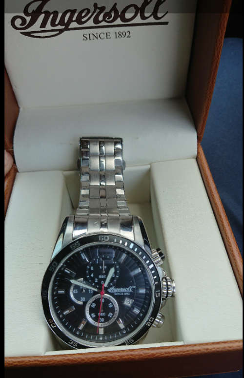 Ingersoll Men's INQ019BKSL Hartford Analog Display Japanese Quartz