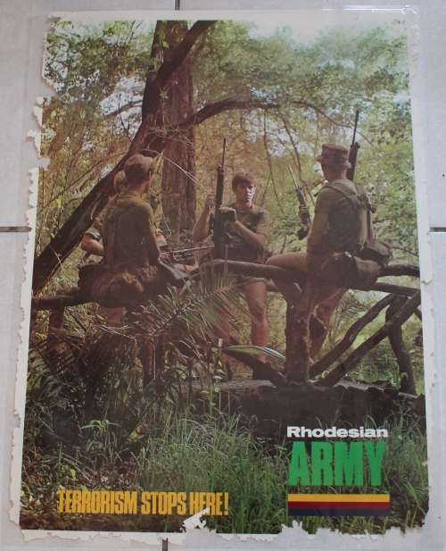 Rhodesian Army Recruiting Poster (Laminated)