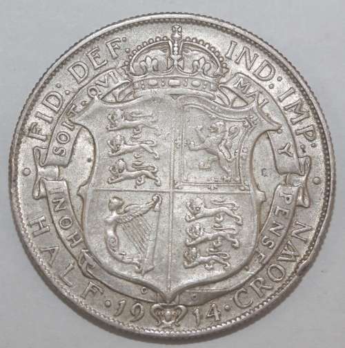 1914 British Half Crown (George V)