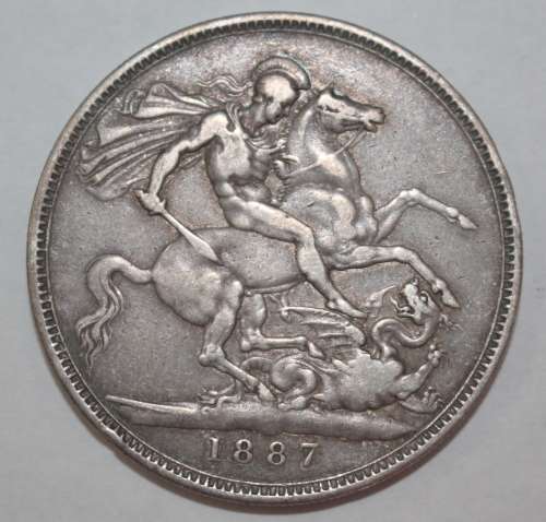 1887 British Crown (Victoria)
