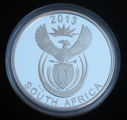 2013 SA Marine Protected Areas 10c (1/2 oz) Silver Proof in Box with COA