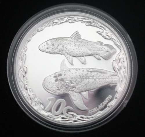 2013 SA Marine Protected Areas 10c (1/2 oz) Silver Proof in Box with COA