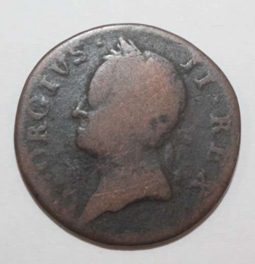 1760 Hibernia Farthing (George II)