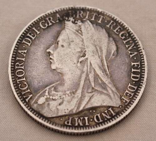 Beautifull 1897 British 2 Shilling
