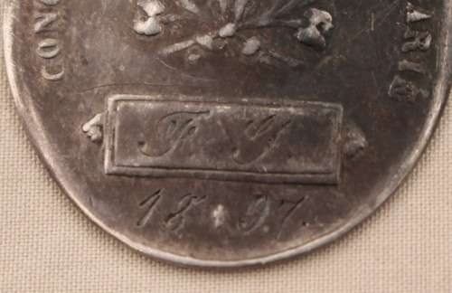 ANTIQUE MONSTRA TE ESSE MATREM MEDAL 1897