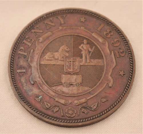 1892 ZAR PENNY