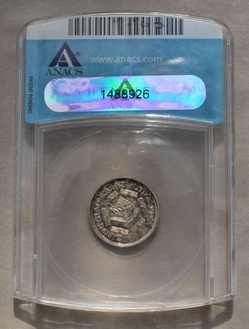 1933 Graded 6 Pence