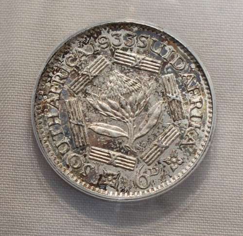 1933 Graded 6 Pence