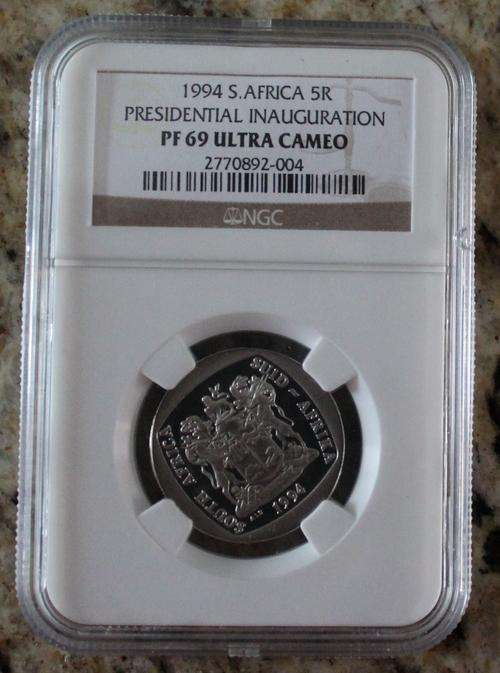 1994 Inauguration R5 NGC Graded PF69 Ultra Cameo