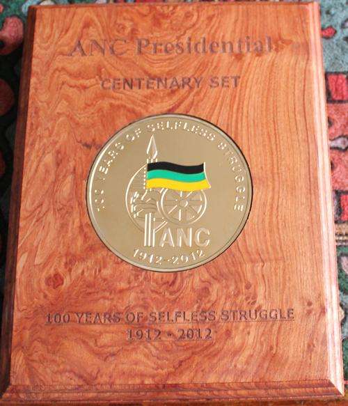 **Exclusive for Exquisitecoins**ANC 100yr Centenary 12 ANC Presidents 24ct Gold Plated