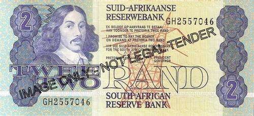 X50 G de Kock R2 *Circulated in Very Good Condition* Bid per Note