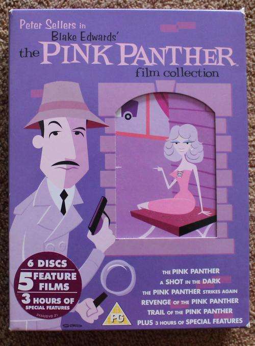 Peter Sellers in The Pink Panther Collection **6 Disc Box Set**