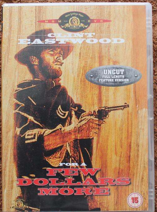 For a Few Dollars More **Running Time 2hrs 6mins**
