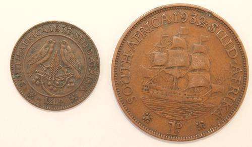 1932 Penny and Farthing **Bid per Lot**