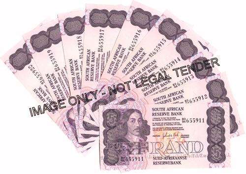 x10 GPC de Kock R5 Second Issue 1981 Uncirculated in Sequence **Bid per Note to take All**