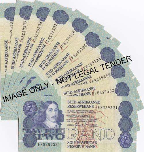 x10 GPC de Kock R2 1984 Third Issue Uncirculated and in Sequence **Bid per Note to take All**