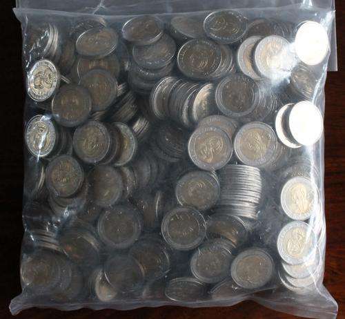 2008 R5 Nelson Mandela 90th Birthday Bag of 400 Coins Sealed from SA Mint