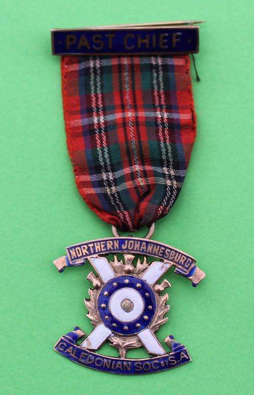 Caledonian Society - Northern Johannesburg 9ct Gold Medal